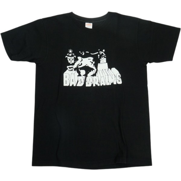 SUPREME シュプリーム 08SS Bad Brains Logo Tee ティーシャツ 黒 Size 【L】 【中古品-好いたらしい】 30010096
