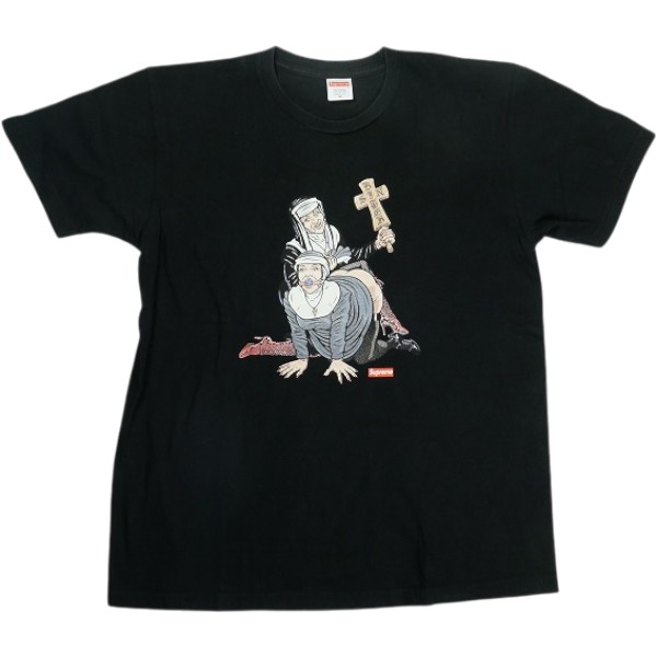 SUPREME シュプリーム 22AW Nuns Tee Black プルオーバー 黒 Size 【M】 【中古品-好いたらしい】 30010110