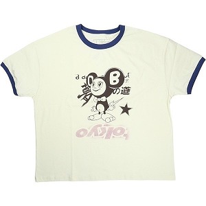Travis Scott トラヴィス・スコット ×TAKASHI MURAKAMI ×FRAGMENT TOKYO RINGER TEE 04 リンガーTシャツ 白紺 Size 【XXL】 【新古品・未使用品】 20829767|ブランド古着のフールズジャッジ