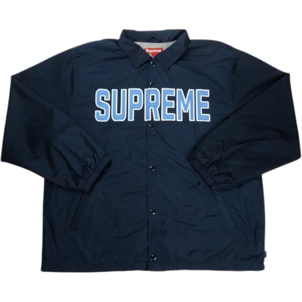 SUPREME シュプリーム 26SS Spellout Coaches Jacket Navy コーチジャケット 紺 Size 【XL】 【新古品・未使用品】 30011178｜ブランド古着のフールズジャッジ