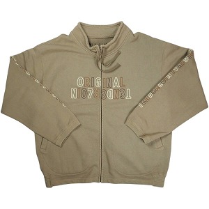 TENDERLOIN アンダーカット MOCK NECK SWEAT ZIP UP KHAKI 汗水 カーキ Size 【L】 【新古品・未当て嵌める品】 20830542