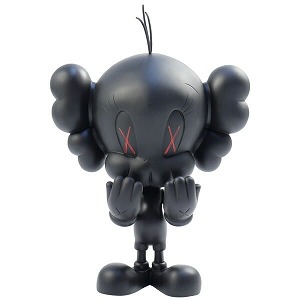 KAWS カウズ ×MEDICOM TOY TWEETY トゥイーティー 図形 黒 Size 【無償性】 【新古品・未当て嵌める品】 20630814