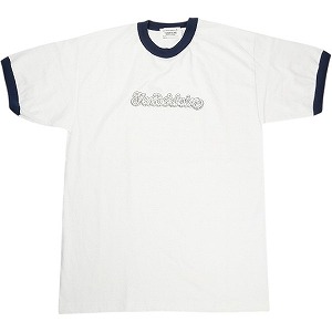 TENDERLOIN アンダーカット PRINT LOGO RINGER TEE WHITE ティーシャツ 白 Size 【L】 【新古品・未当て嵌める品】 20832341 トップス-メンズファッション
