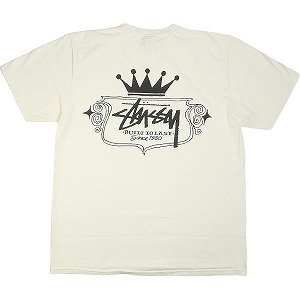STUSSY ステューシー 24SS BUILT TO LAST TEE PIGMENT DYED White Tシャツ 白 Size 【L】 【新古品・未使用品】 20797268｜ブランド古着のフールズジャッジ