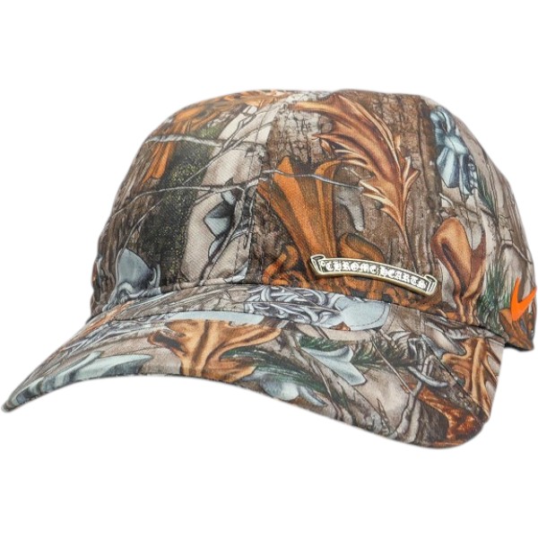 CHROME HEARTS クロム・ハーツ ×NIKE NOCTA CAP HAT CH MULTI MOTIF REAL TREE CAMO 旗がしら 茶 Size 【M/L】 【新古品・未当て嵌める品】 20835984
