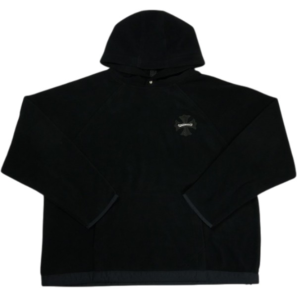 CHROME HEARTS クロム・ハーツ GRP Y NOT DETENTION BLACK フリースパーカー 黒 Size 【XXL】 【新古品・未当て嵌める品】 30008744