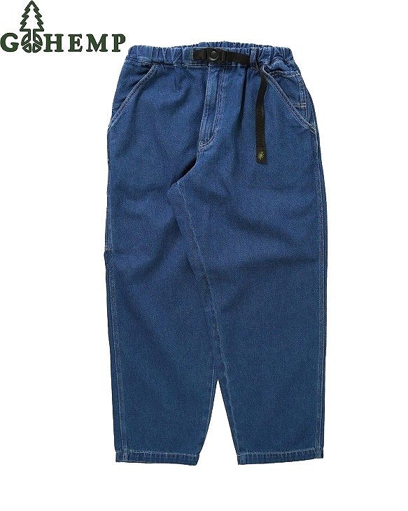 【貨物輸送無料】【MEN\u0027S \u0026 WOMEN\u0027S】GOHEMP（ゴーヘンプ）PAINTER PANTS (USED WASH )ペインターパンツ 手当たりの良さと吸湿速乾がその人の特徴のヘンプを加えたオリジナルヘンプデニムロングシーズンで着付けるし分かりやすい9薬局衡オンス出どころ 腰あたり近所やワタリにゆとりの弱めのテーパード ルーズシルエット