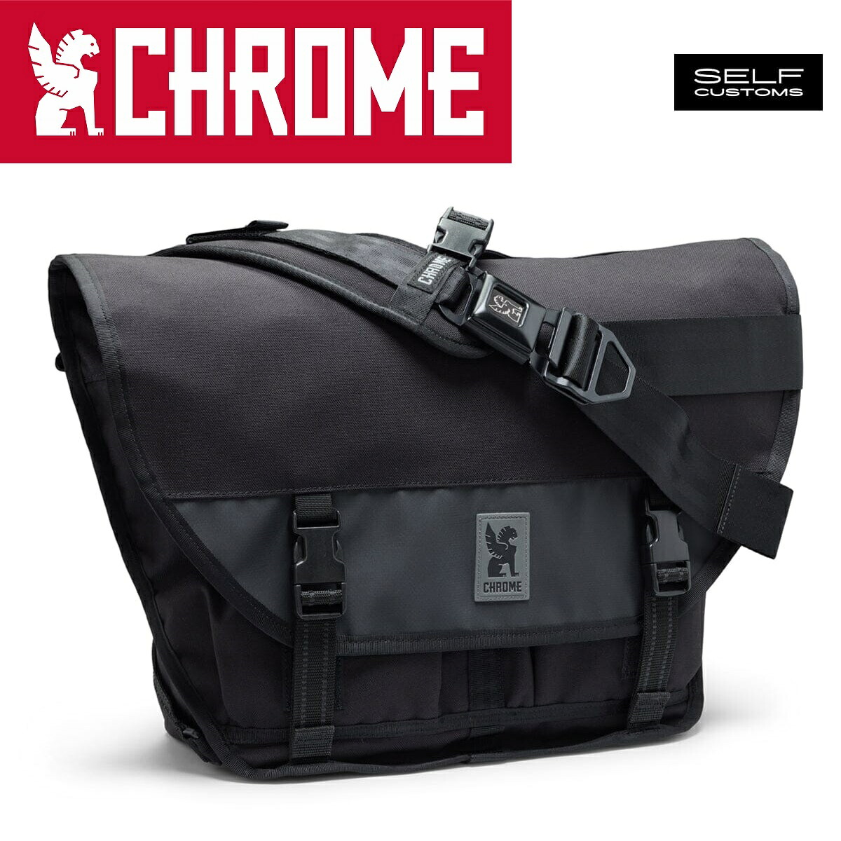 【送料無料】CHROME クローム CTZ15L MESSENGER(シチズンメッセンジャー)クロームの原点であるメッセンジャーバッグの“CTZ”が さらに進化を遂げて登場 30年近い歴史を歩むフォルムはクラシックでアイコニックのままに内部はモダンで機能的にインナーの新素材で軽量化も実現 13,277円