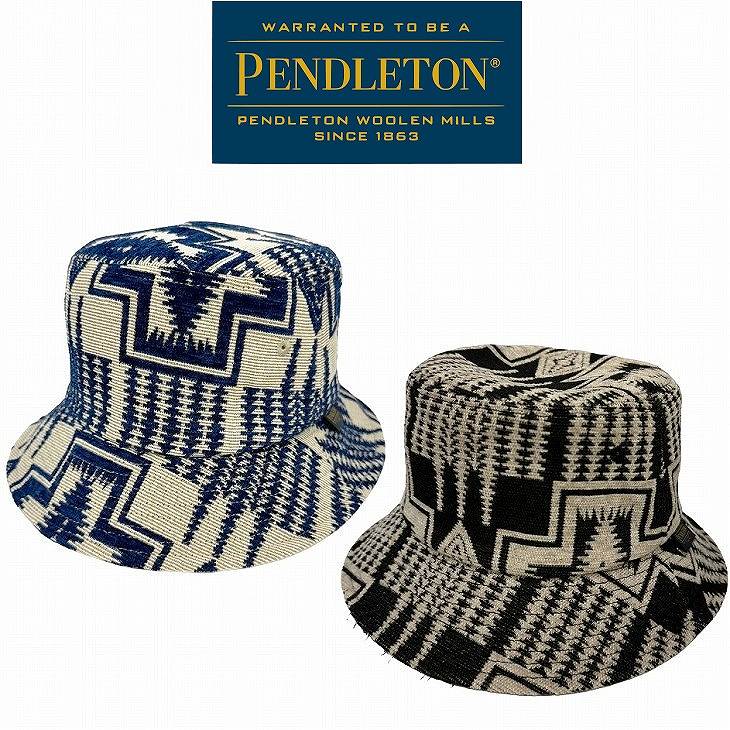 【送料無料】PENDLETON ペンドルトン GOBELINS HAT（ゴブランハット）ペンドルトンから毛羽が特徴的なシェニール糸のゴブラン織りHARDING柄のハット PENDLETON 2025 SPRING & SUMMER 春の帽子