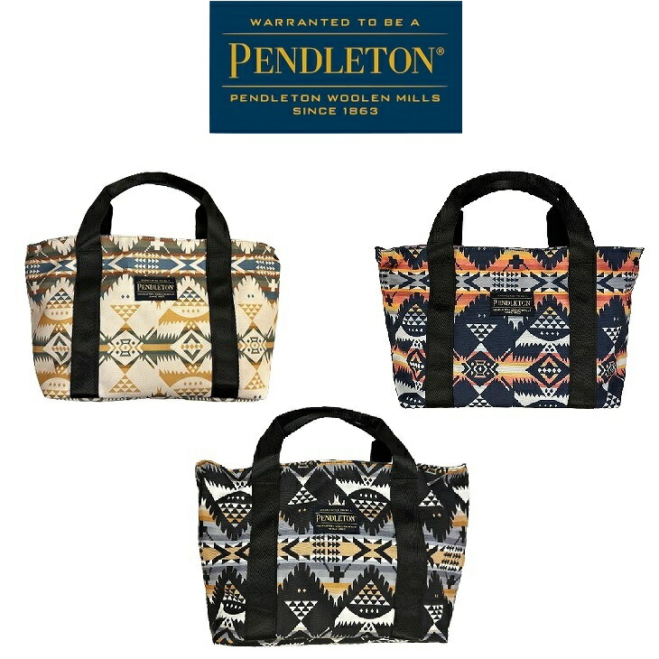 【送料無料】PENDLETON ペンドルトン TOTE BAG(トートバック)本国PENDLETONの24FWのハーディング柄 のトートバック オールシーズン使用できる便利なサイズ軽量なトートはマチが大きくとられているため見た目よりも収納力が高いのがポイントのハーディング柄バック