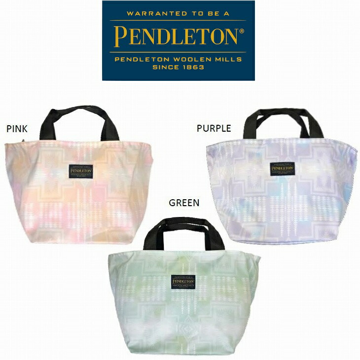 【送料無料】PENDLETON TIEDYE PT MINI TOTE ペンドルトン タイダイプリントミニトート ハーディング柄を淡いタイダイ風にプリントしたトートバック PENDLETON 2023 SPRING & SUMMER COLLECTION NEW ARRIVALS 春夏トートバック 鞄