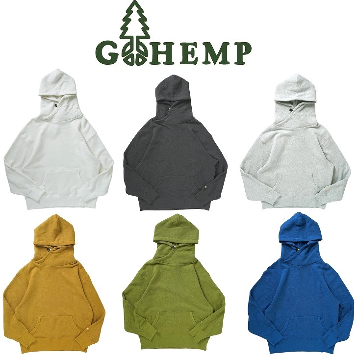 【貨物輸送無料】【MEN\u0027S \u0026 WOMEN\u0027S】GOHEMP ゴーヘンプ HEMP SHAWL HOODY ヘンプショールフーディ 定番のHEMP55%,ORGANIC COTTON45%ヘンプスウェット裏起毛の裏地で手当たりがよく保温性もあります暑くなりすぎる物ごとなくヘンプ原料品で長々しい時節で着付けるが能力のある ボンネットパーカー