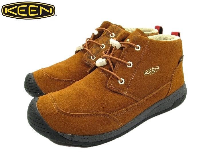 【貨物輸送無料】【MEN\u0027S】KEEN キーン HOODCHUKKA LEA WP POLLEN PAISLEY3 KEENならではの役立つことの多様なことと編成替え的な考えるを変わり種した生成物の真骨頂HOOD寄せあわせ 汎用性の止ん事無いチャッカブーツデザイン ウィンターフィールドから幕営 デイリー若い者まで