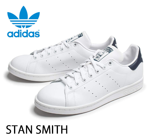 楽天市場 Adidas Stan Smith レディース メンズ 白スニーカー 通学靴 通勤靴 レディース 女性 ホワイト スタンスミス スニーカー ネイビー シンプル ローカット カジュアル シューズ ブランドスニーカー 通勤 通学 靴 おしゃれ きれいめ アディダス Adidas Originals