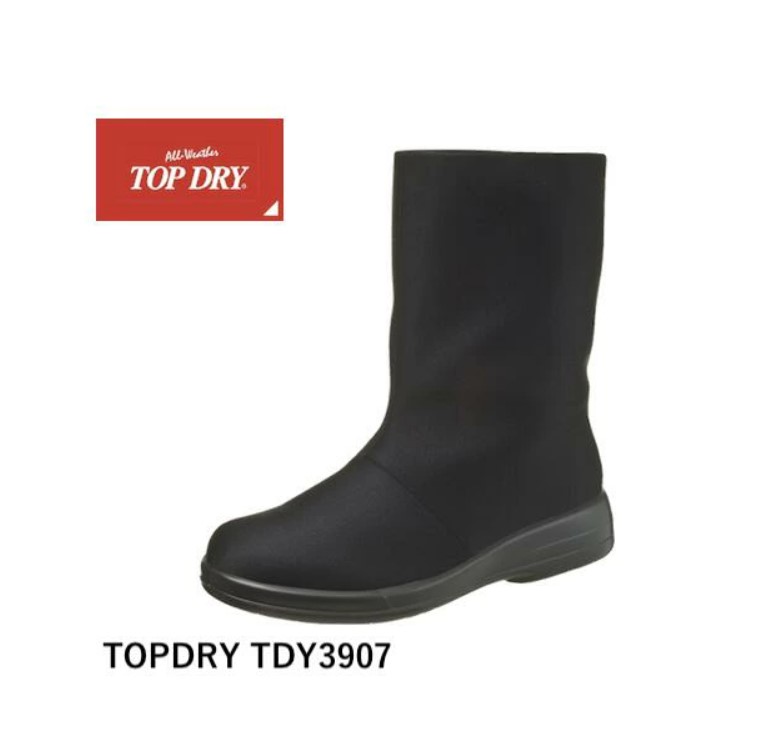 TOPDRY アサヒ とっ始め素っ気ない TDY3907 防滑 ゴアテックス GORE-TEX 雪 雨合羽 日本製 撥水処理 陶器 PU単刀直入 ブーツ 長靴 ロールダウン 靴-レディース靴-ブーツ・長靴