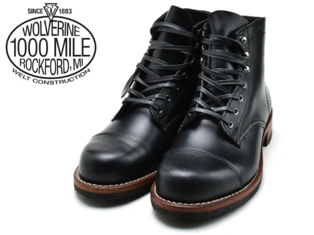 楽天市場】ウルバリン 1000マイルブーツ ウルヴァリン WOLVERINE 1000MILE BOOTS CAPTOE W990075 ブラウン  Made in USAメンズ ブーツ men's boots : Foot Time