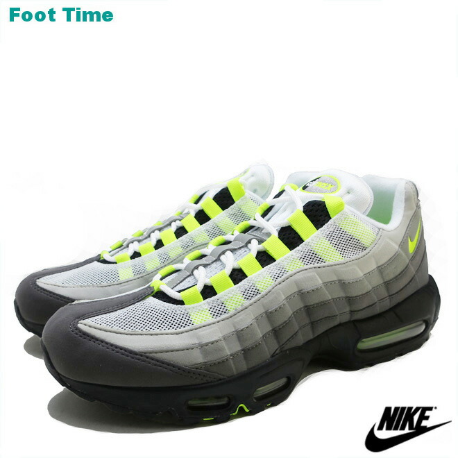 nike air max 95 black bolt NIKE (Nike) AIR MAX 95 OG VOLT NEON ( 554,970 071 made in 2018) black X bolt US10.5(28.5cm)