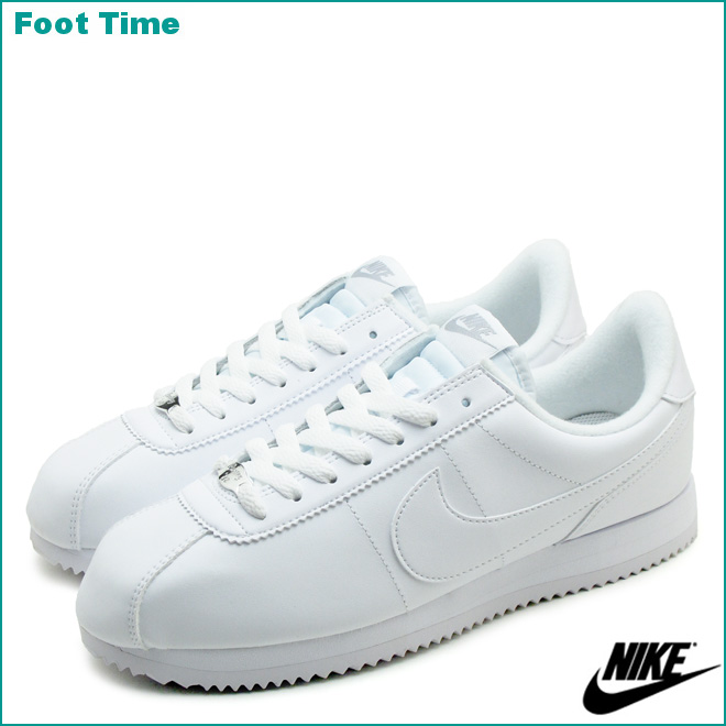 nike cortez all white