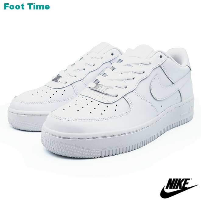 楽天市場 Nike Air Force 1 Gs ナイキ エア フォース ワン Gs White White White ホワイト ホワイト ホワイト Dh29 111 靴 レディース靴 ジュニア スニーカー Foot Time