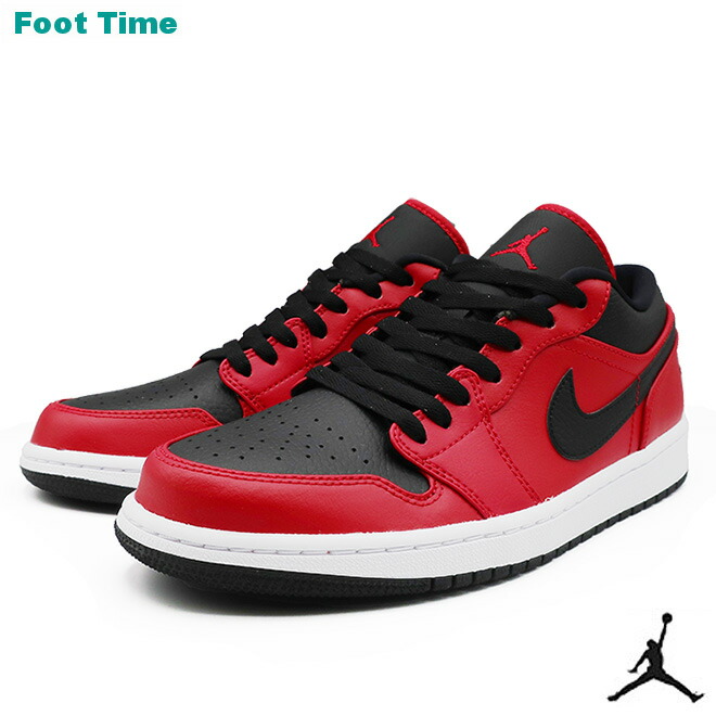 最新人気 楽天市場 ナイキ エア ジョーダン 1 ロー Nike Air Jordan 1 Low ジムレッド ブラック ホワイト Gym Red Black White 605 メンズ靴 スニーカー Foot Time 肌触りがいい Spectraplaza Com