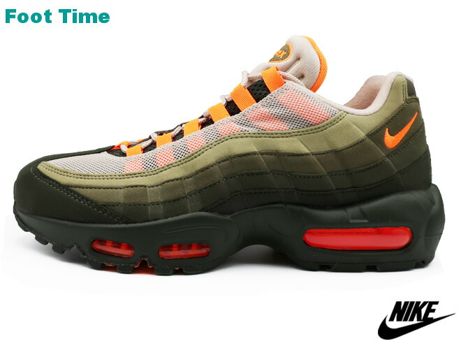 air max 95 total orange on feet