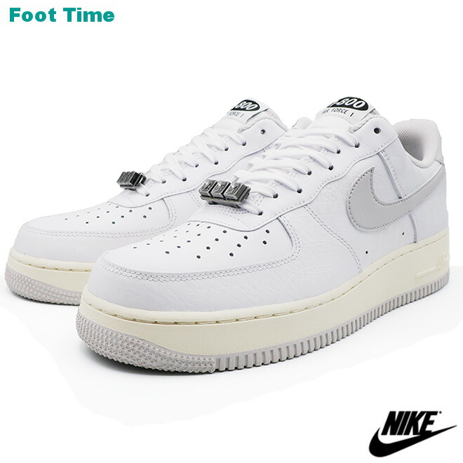 楽天市場 ナイキ エア フォース ワン 07 Prm Nike Air Force 1 07 Prm ホワイト ヴァストグレー セイル ブラック White Vast Grey Sail Black Cj1631 100 靴 メンズ靴 スニーカー Foot Time