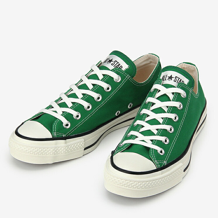 楽天市場 Converse Canvas All Star J Ox コンバース キャンバス オールスター J オックスフォード Green グリーン 靴 メンズ靴 スニーカー Foot Time