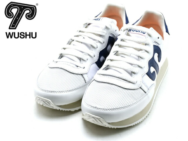 ウシュルイ WUSHU RUYI TIANTIAN 202 ホワイト ネイビー WHITE NAVY スニーカー|Foot Time