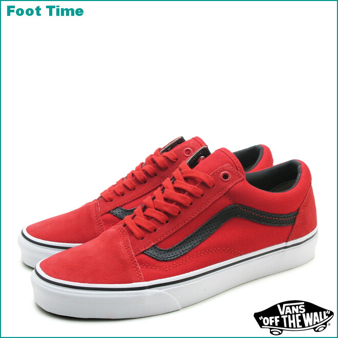 vans old skool black red vans old skool black red