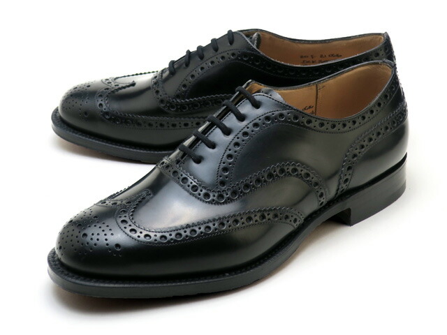 【一時値下げ】Church's チャーチ Burwood ネイビー 55F burwood_black_1.jpg