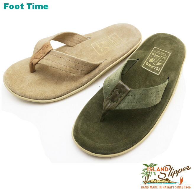 アイランド スリッパ スエード トング サンダル ISLAND SLIPPER SUEDE THONG SANDAL メンズ サンダル トープ アーミーオリーブ TAUPE ARMY/OLIVE PT203SL画像