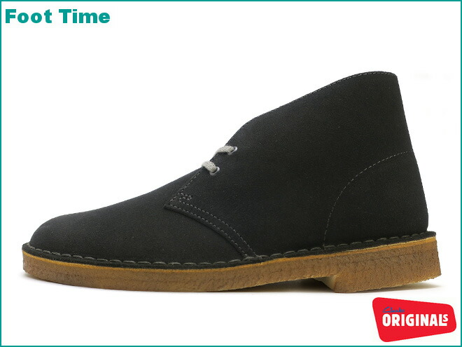 clarks desert boot dark grey suede