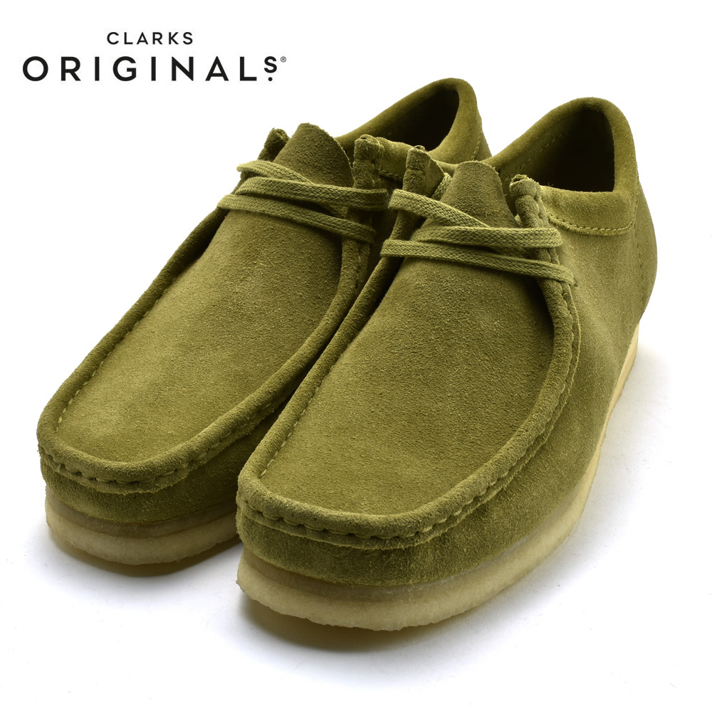 クラークスワラビーローCLARKS WALLABEE-LoメープルUK8.0正規+