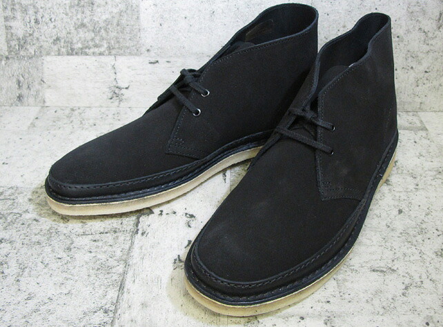 クラークス デザート ガード ブーツ CLARKS DESERT GUARD BOOT 62131 BLACK ブラック メンズ クレープソール｜Foot Time 11,088円