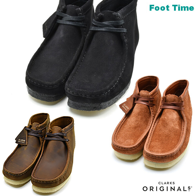 楽天市場 クラークス ワラビー ブーツ Clarks Wallabee Boot 3 Colors 靴 メンズ靴 カジュアル シューズ Foot Time