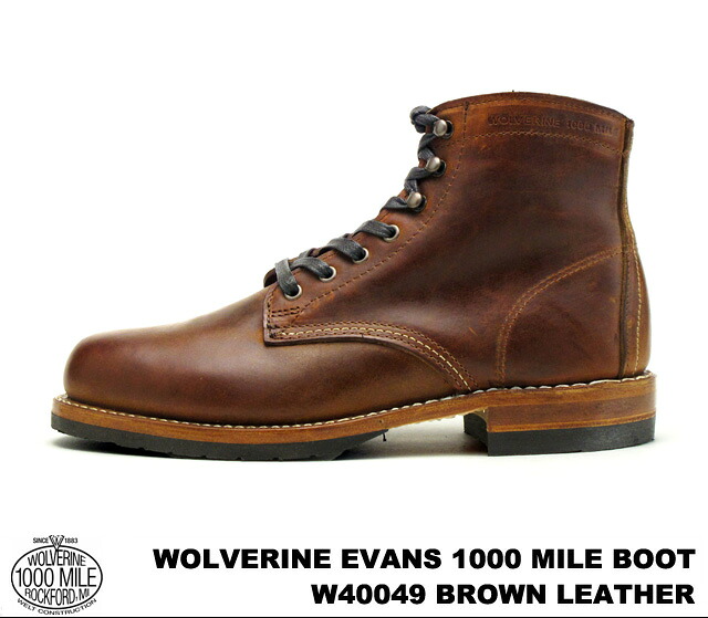 wolverine evans 1000 mile boot stone