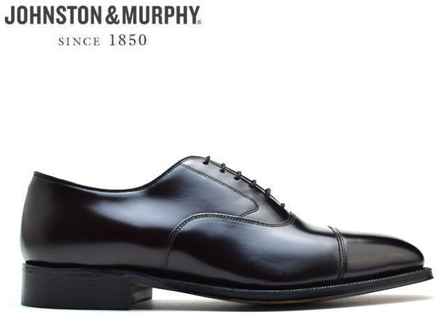 ジョンストン&マーフィー ストレートチップ JOHNSTON&MURPHY Melton Cap Toe バーガンディ 22-2985メンズ ビジネス ドレス|ブーツとスニーカー Face to Face
