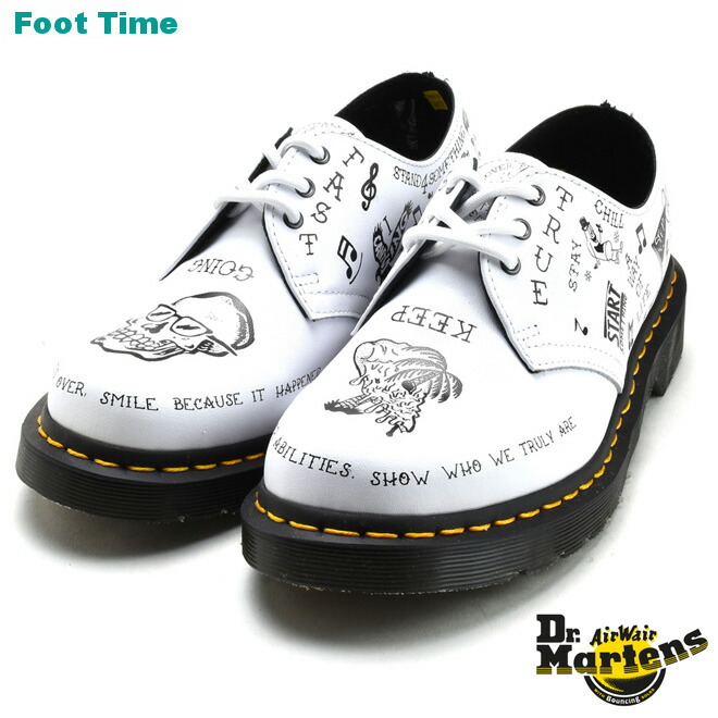 dr martens 1461 scribble