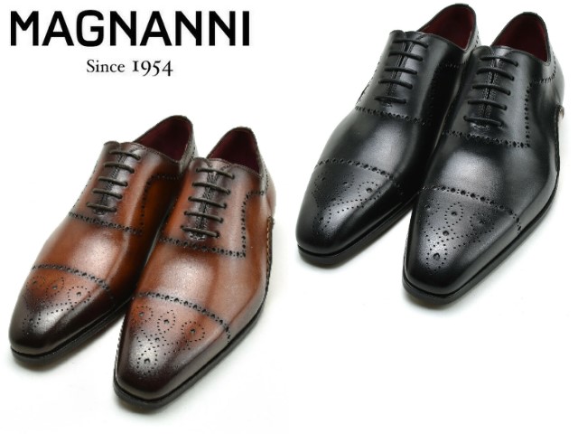 【新品】MAGNANNI ストレートチップ 40 楽天市場】マグナーニ ストレートチップ MAGNANNI 18344 メンズ