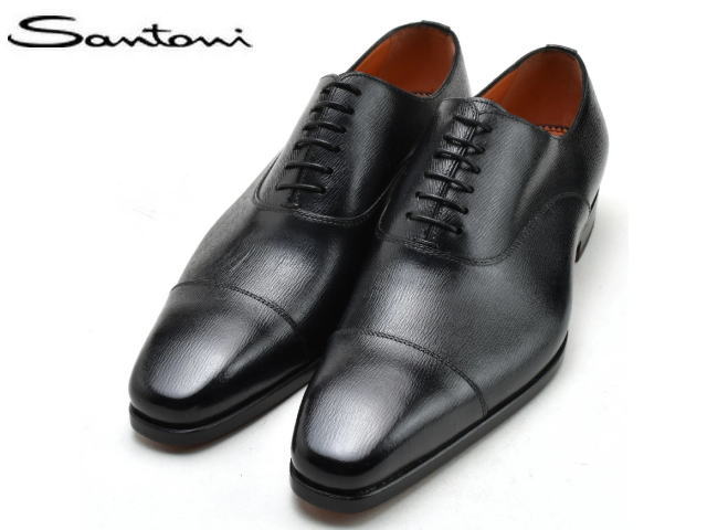 新品SANTONI サントーニ 18.6万 ビジネスシューズ ストレートチップ SANTONI Santoni サントーニ メンズ ビジネスシューズ