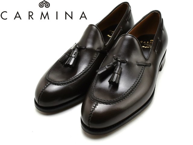 CARMINA ブラウン ドレスシューズ　サイズ9 27〜27.5 カルミナ SIZE 7.5【トレーディングポスト別注/80168】 | 高級