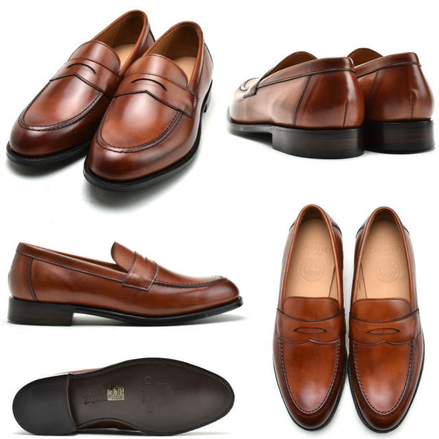 ジョセフチーニー ローファー スリッポン DARK CHEANEY HADLEY ドレス