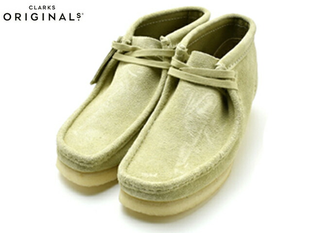 未使用 クラークス ワラビー スエード メープル 定番カラー UK6.5 Wallabee / メンズ ワラビー （メープルスエード） -Clarks