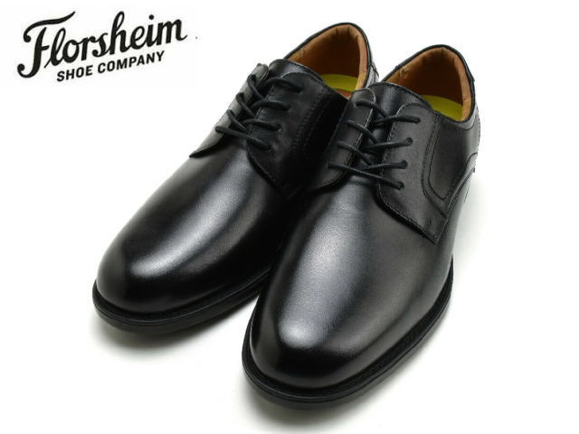 FLORSHEIM　フローシャイム　24　革靴　ビジネスシューズ　メダリオン　黒 楽天市場】フローシャイム プレーントゥ メンズ ビジネス