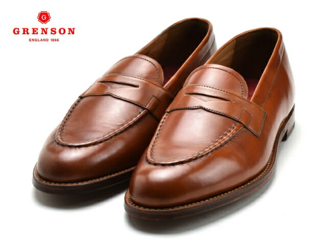楽天市場】グレンソン GRENSON LLOYD BLACK CALF 110774