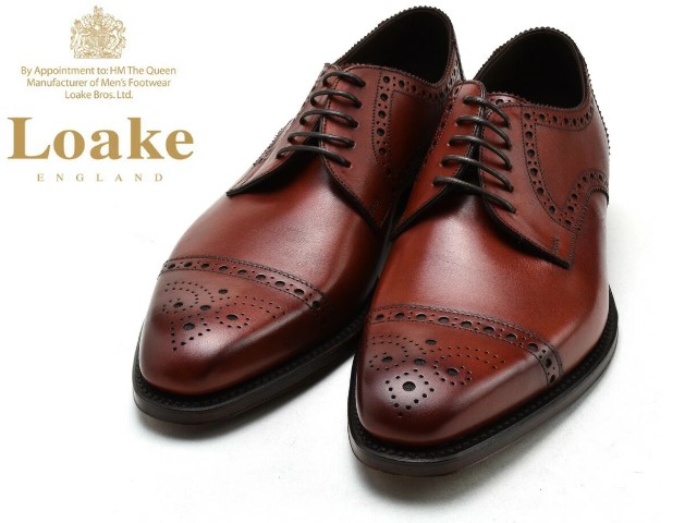 c0869 着用数回程度 ローク Loake RUGBY Uチップ 6 茶 c0869 着用数回程度 ローク Loake RUGBY Uチップ 6 茶