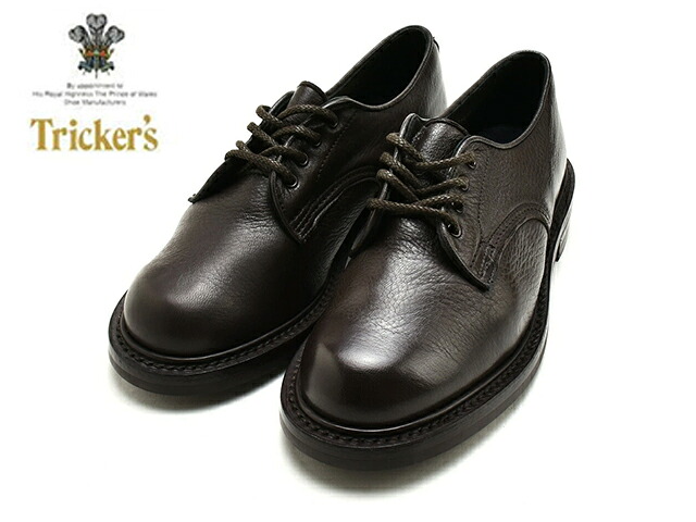 トリッカーズ リンダ TRICKER'S LINDA PLAIN DERBY SHOE L5655 レディース ドレスシューズ プレーントゥ ダークブラウン 茶｜Foot Time 38,870円