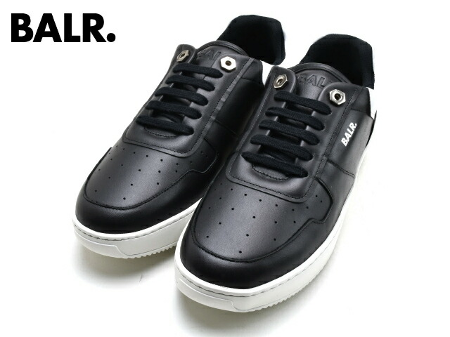 【国内発送】[BALR.] スニーカー(B1513.1018 JET BLACK)[訳あり] BALR. 【並行輸入品】訳あり ボーラー (B1513.1018 JET BLACK