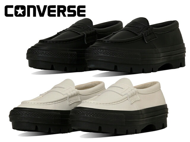 CONVERSE ALL STAR CHUNK LOAFER ブラック コンバース CONVERSE ALL STAR CHUNK LOAFER（オールスター