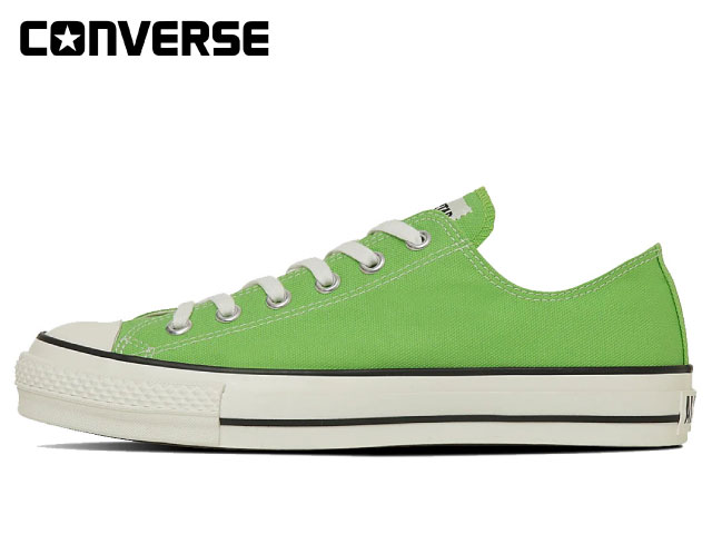 コンバース キャンバス オールスター J OX CONVERSE CANVAS ALL STAR J OX 31314260 グリーン メンズ レディース スニーカー 日本製｜Foot Time